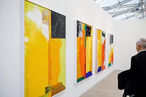 Sterling Ruby, <a href='/art-galleries/gagosian-gallery/' target='_blank'>Gagosian</a>, Frieze London (3–6 October 2019). Courtesy Ocula. Photo: Charles Roussel.